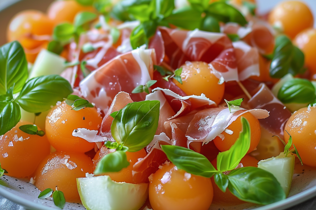 Summer Melon & Prosciutto Salad