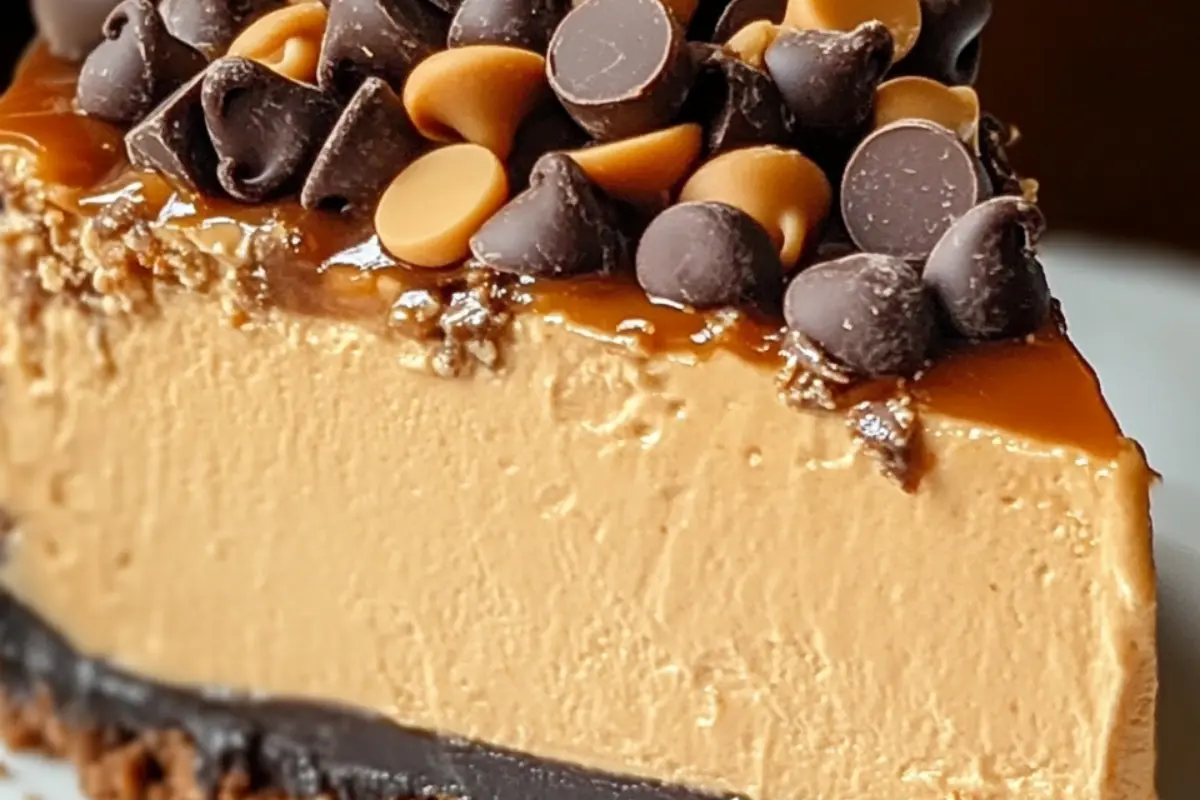 No-Bake Peanut Butter Cheesecake