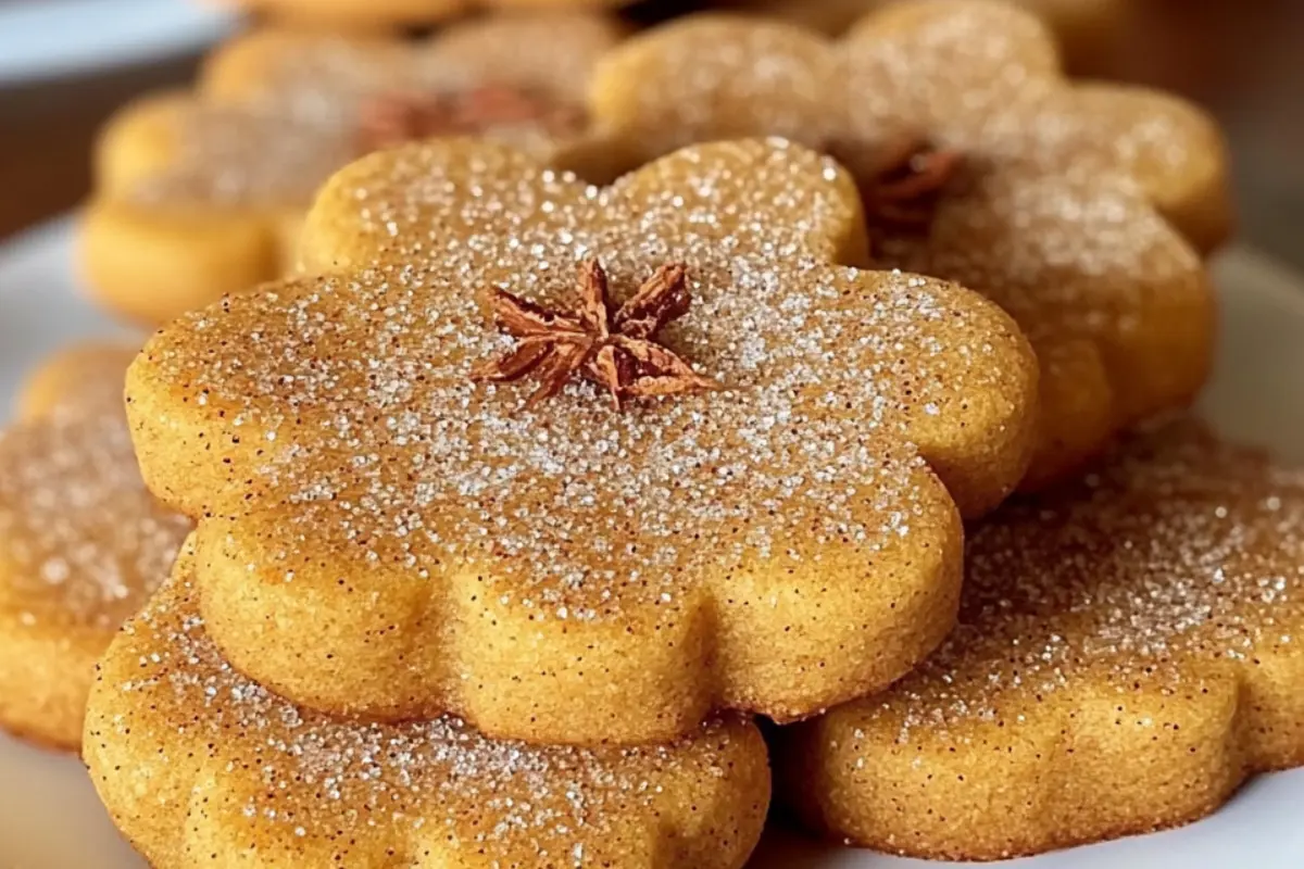 Pumpkin-Spice Sugar Cookies