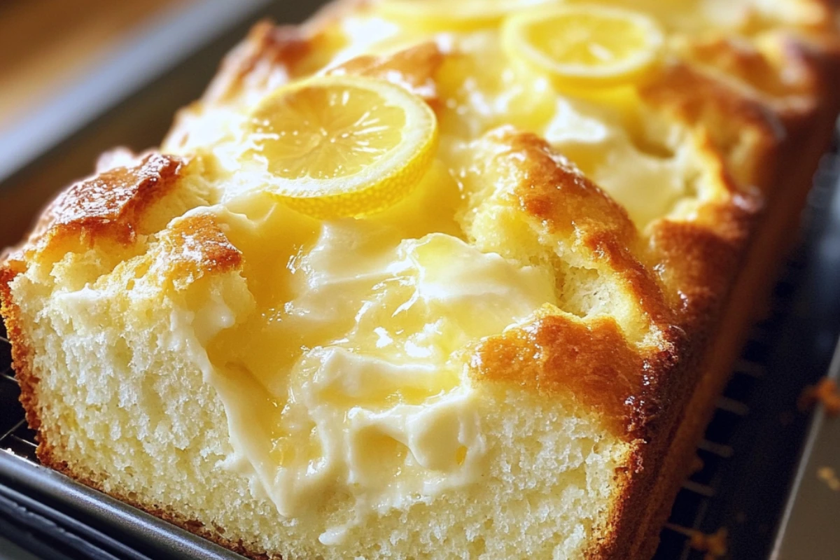 Lemon Cream Cheese Bread