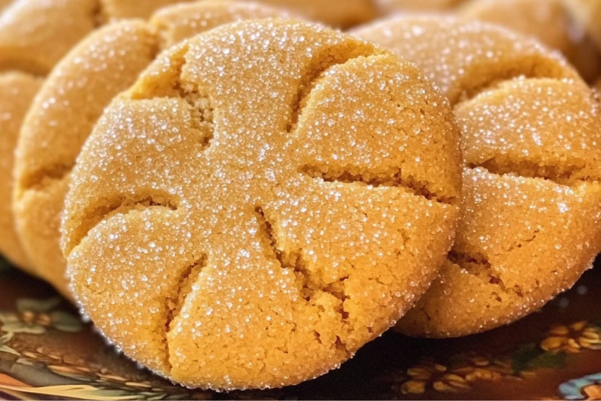 Pumpkin Sugar Cookies