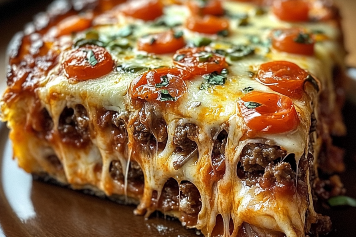 Beef Pizza Pie