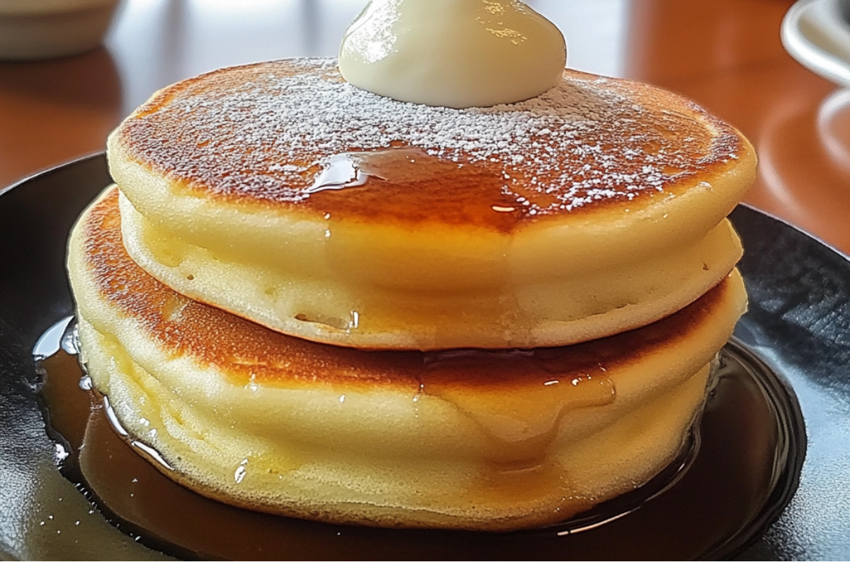 Fluffy Japanese Pancakes