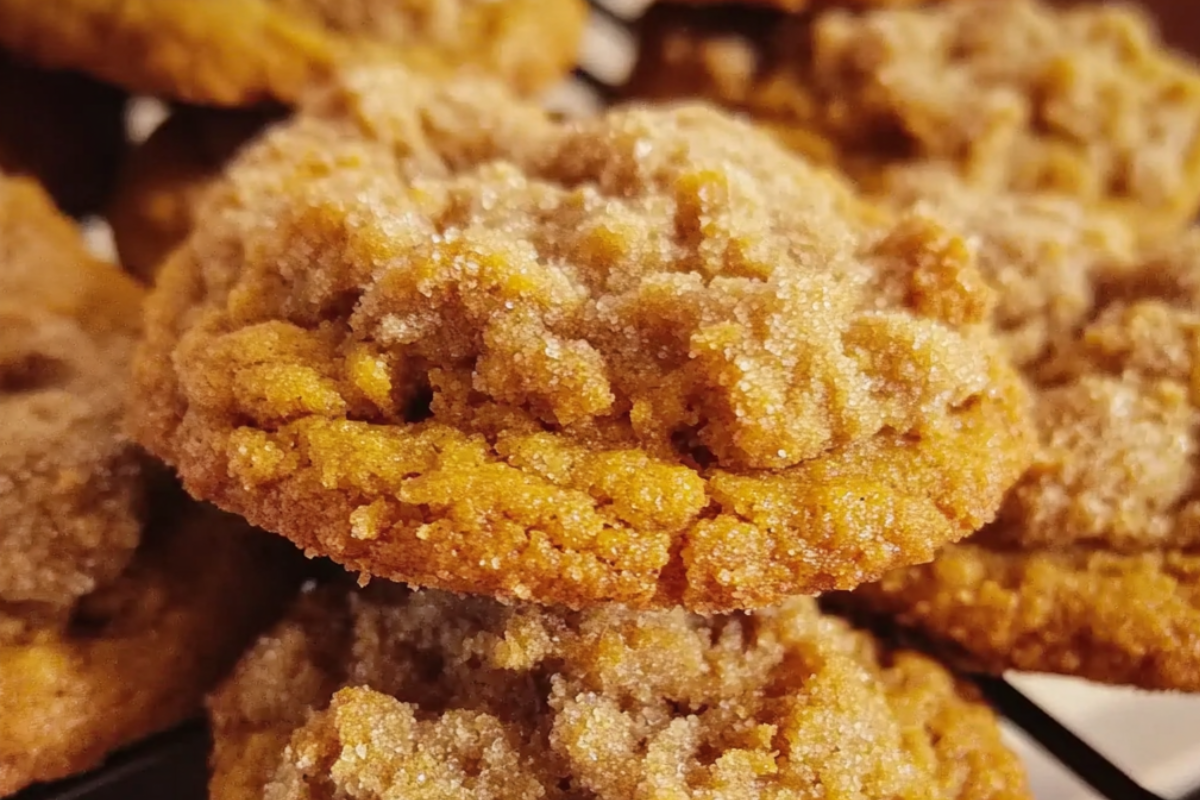 Pumpkin Streusel Cookies