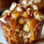 Luscious Caramel Apple Muffins