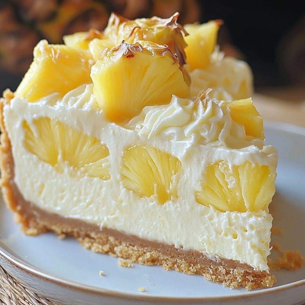 Pineapple Heaven Cheesecake