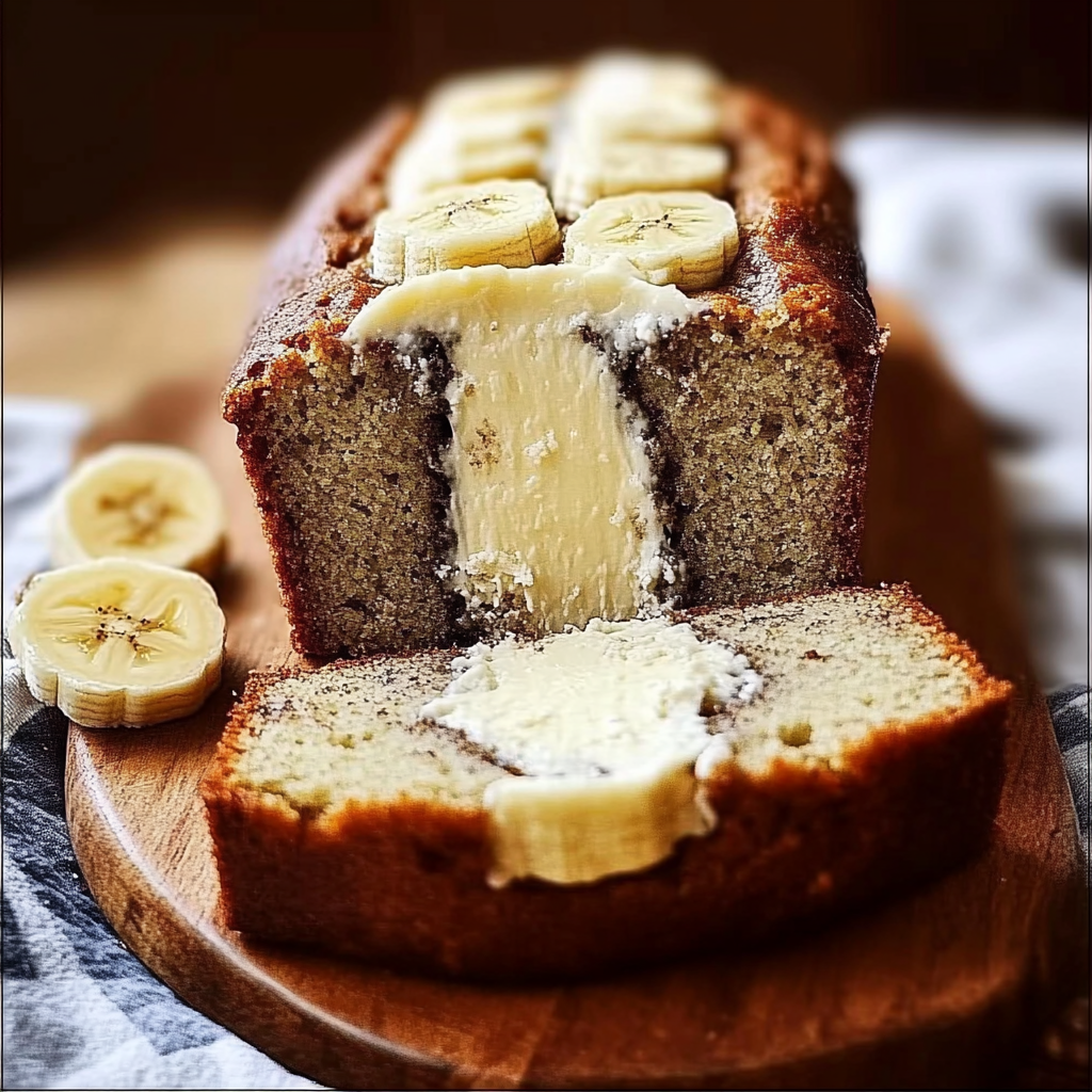 Cream Cheese Banana Bread