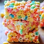 Fruity Pebbles Krispie Treats