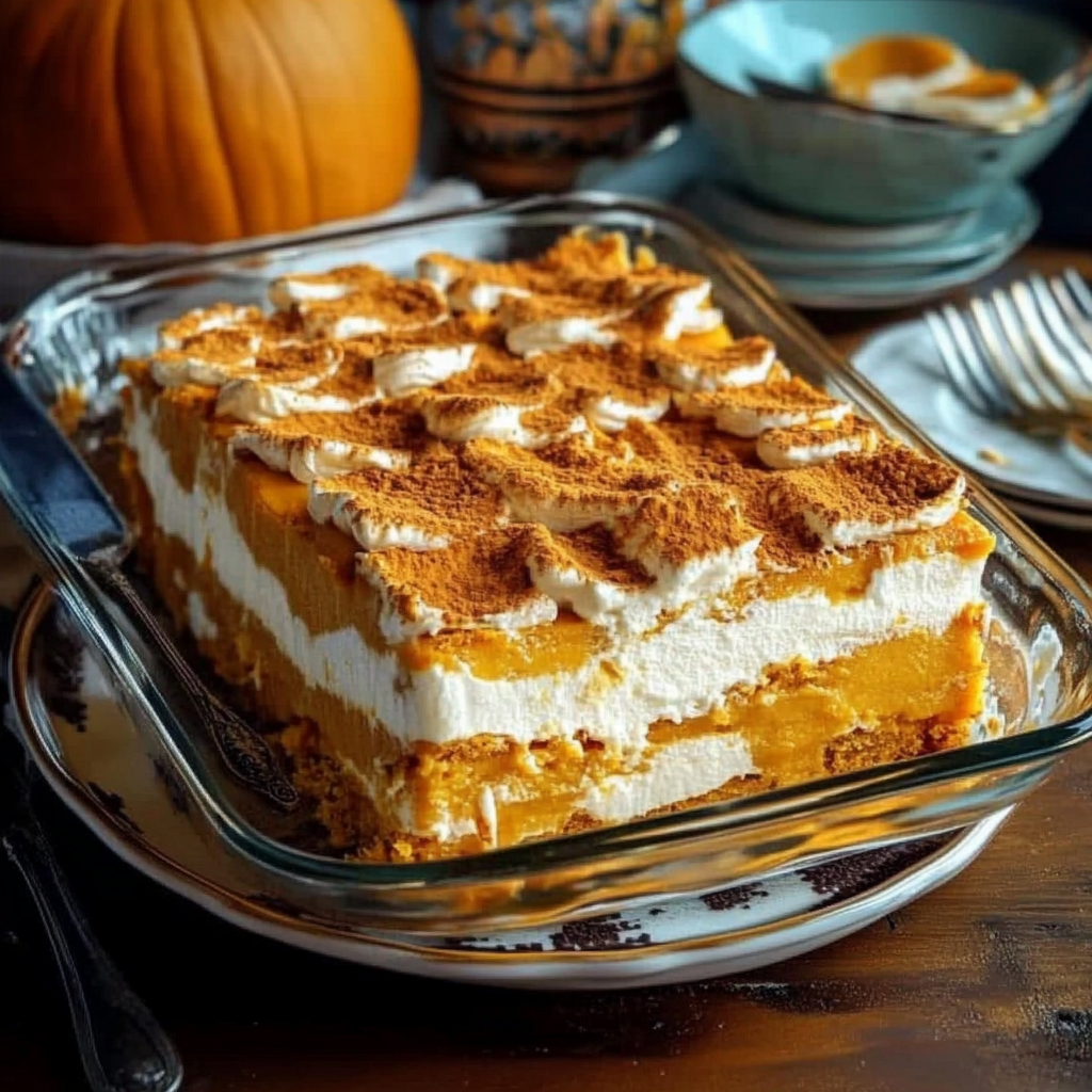 Layered Pumpkin Dessert