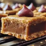 Peanut Butter Blossom Bars